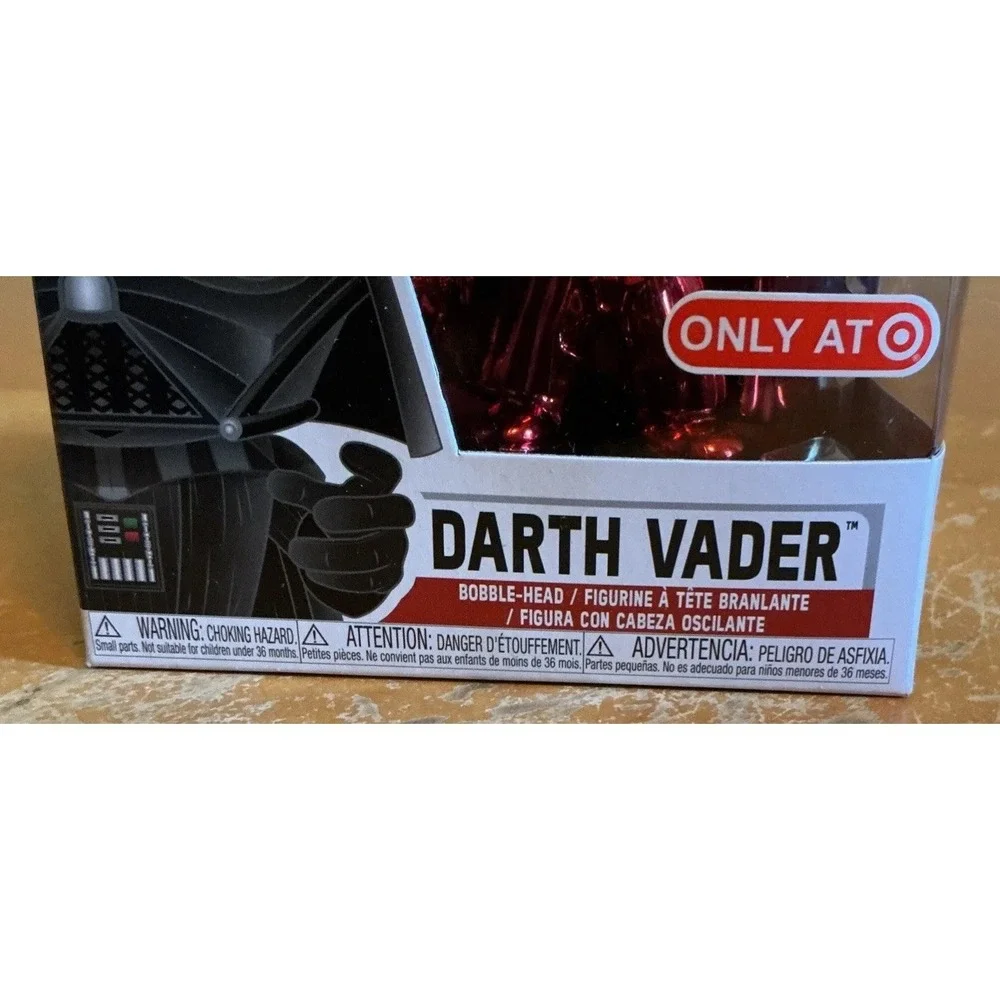 Funko Pop! 157 Star Wars - Darth‎ Vader Red Chrome - Target Exclusive Figure